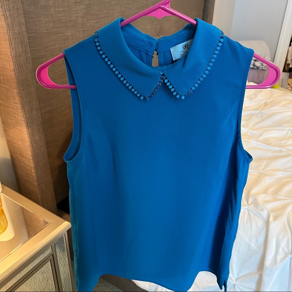 CeCe Short Sleeve blouse size XS